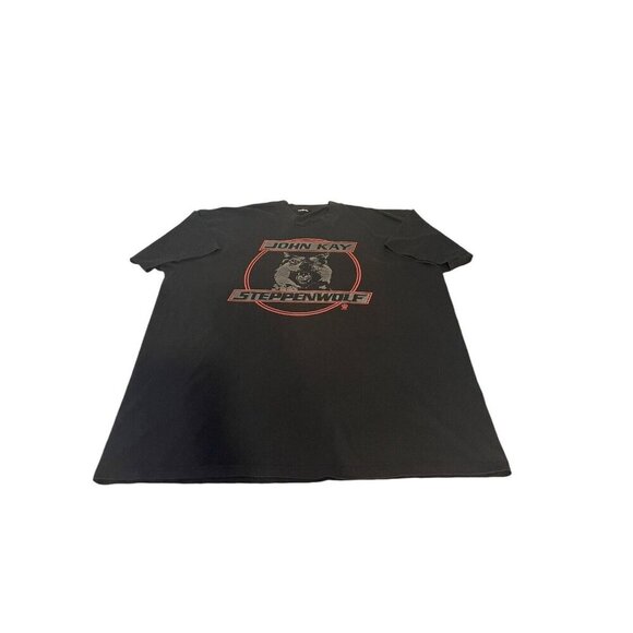 JOHN KAY AND STEPPENWOLF 1999 TEE T-SHIRT VTG Black XXL 2XL - Picture 1 of 7